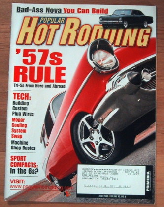 POPULAR HOT RODDING 2003 JUNE - HOT FALCON, MOD '57 NOMAD